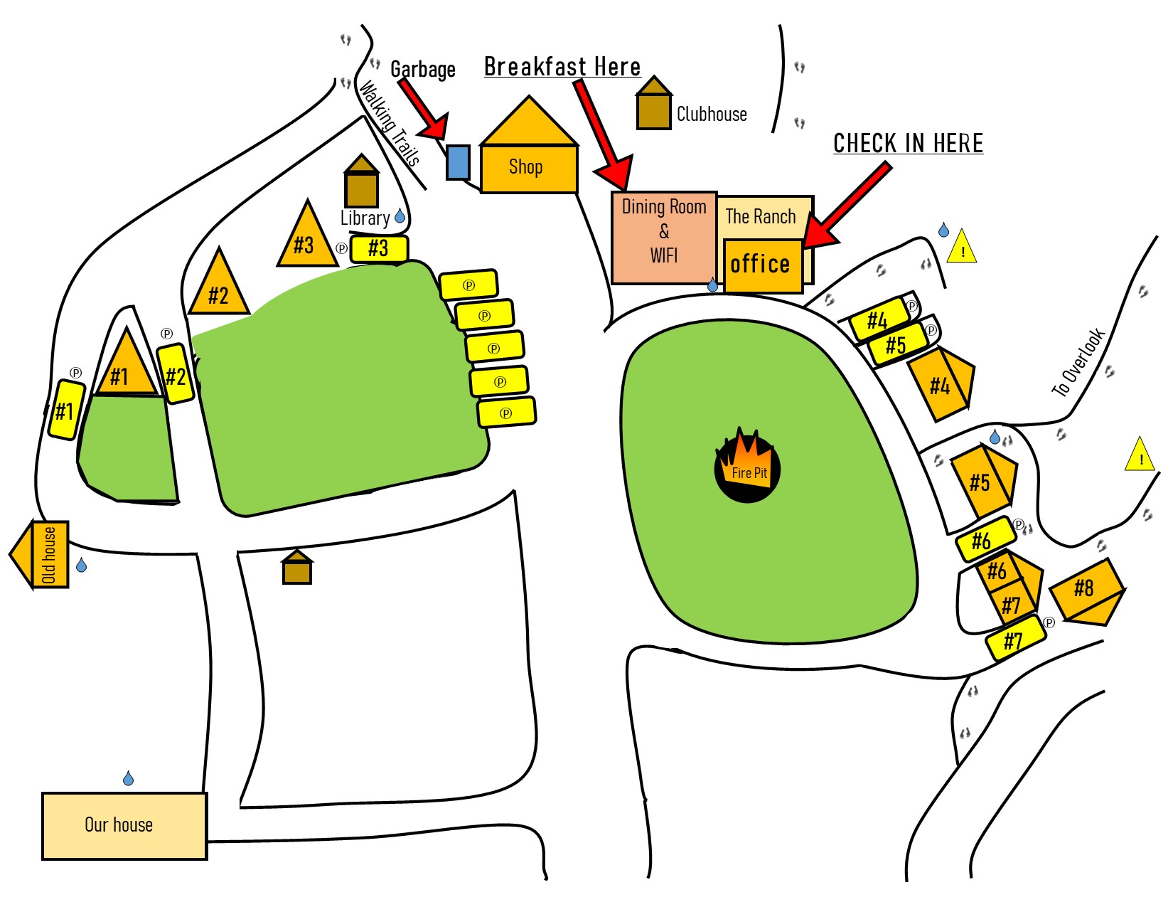 Walking Trails Bison Creek Ranch