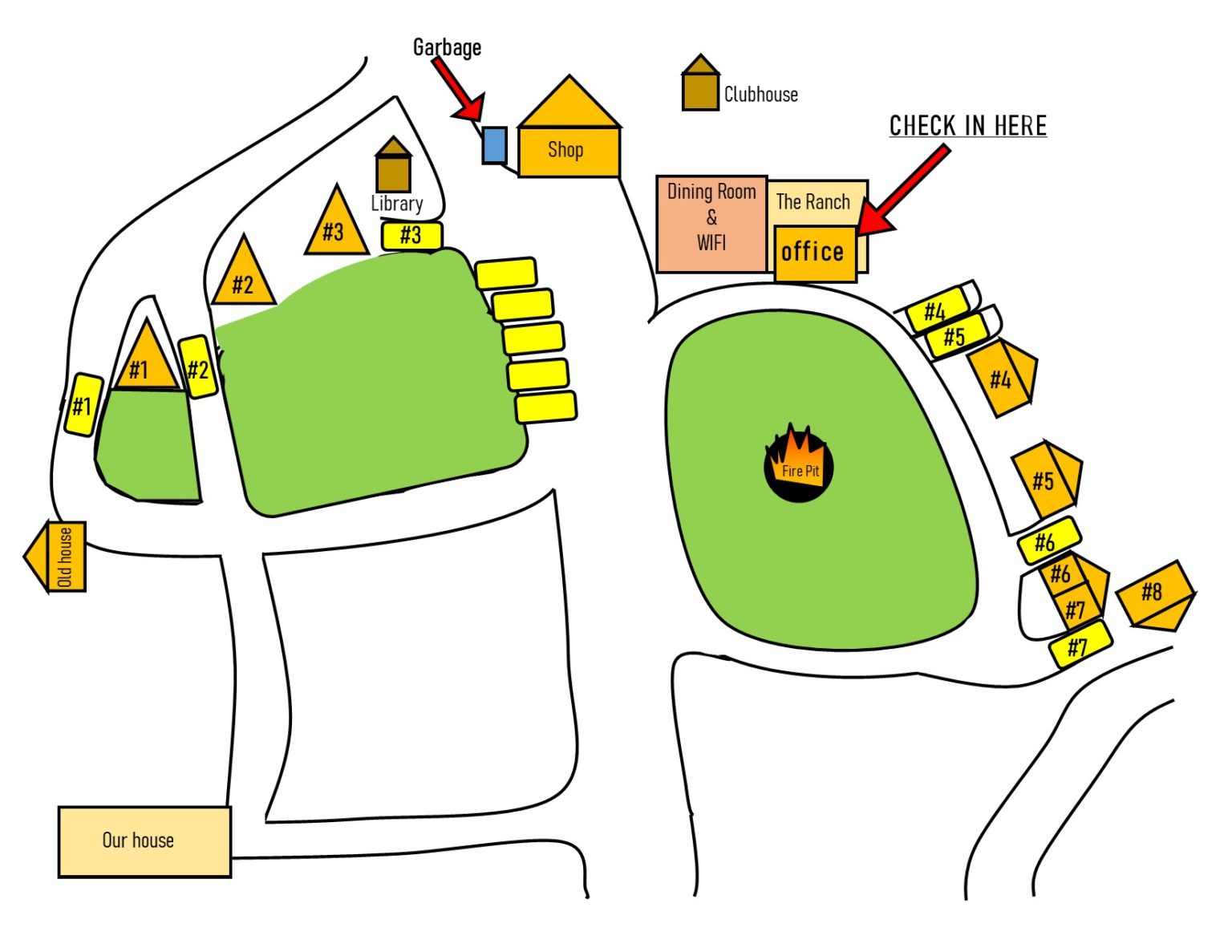 Walking Trails Bison Creek Ranch